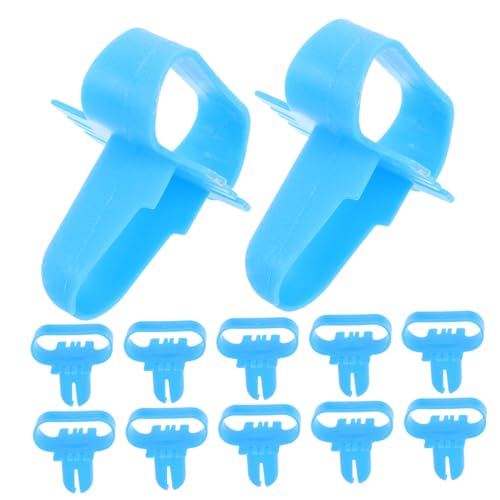Cabilock 100 Stück Teiliges Ballonbindegerät Blau Praktischer Ballonknoten Helfer für DIY Ballon Dekorationen bei Hochzeiten Geburtstagen und Partys Robustes Zubehör zur Schnellen und von Cabilock