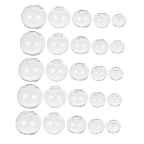 Cabilock 100 Stück Teiliges Mini Kugelanhänger aus Klarem Transparente Hohle Kugeln Befüllen und Basteln von Schmuck DIY Anhängern und Dekorativen Kunstwerken Cabilock 100 Stück Teiliges Mini Kugelanhänger aus Klarem Transparente Hohle Kugeln Befüllen und Basteln von Schmuck DIY Anhängern und Dekorativen Kunstwerken von Cabilock