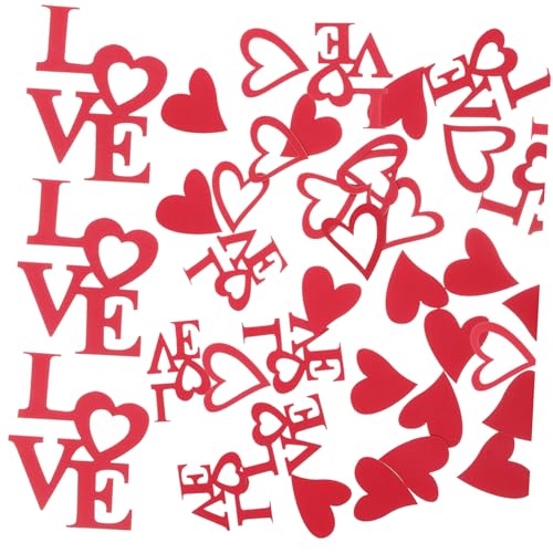 Cabilock 100 Stück Valentinstag Papierkonfetti Rot Romantische Streudeko für Hochzeit Party Hochwertiges Fadebeständiges Papier für Festliche Tischdekoration und Feiern Cabilock 100 Stück Valentinstag Papierkonfetti Rot Romantische Streudeko für Hochzeit Party Hochwertiges Fadebeständiges Papier für Festliche Tischdekoration und Feiern von Cabilock