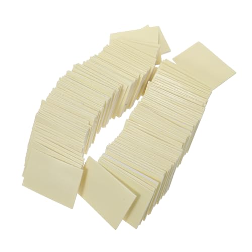 Cabilock 100 Stück doppelseitiges Klebeband starkes Klebeband Montageband Spiegel kleben Klebepad Klebelaschen zum Aufhängen an der Wand Klebewand Schwamm Yellow von Cabilock