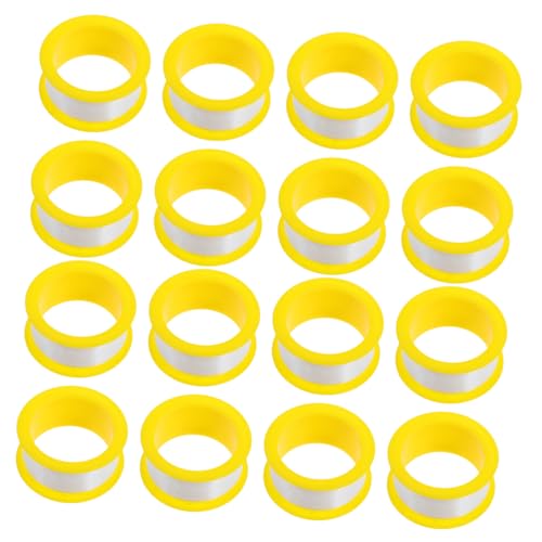 Cabilock 100 Stück weißes Klempnerband wasserdichtes klebeband wasserdichte klebeband Rohrversiegelungsband Gewinde Abdichtungsband Dichtmittel für Gasrohrgewinde Rohrdichtung Gasband PTFE Cabilock 100 Stück weißes Klempnerband wasserdichtes klebeband wasserdichte klebeband Rohrversiegelungsband Gewinde Abdichtungsband Dichtmittel für Gasrohrgewinde Rohrdichtung Gasband PTFE von Cabilock