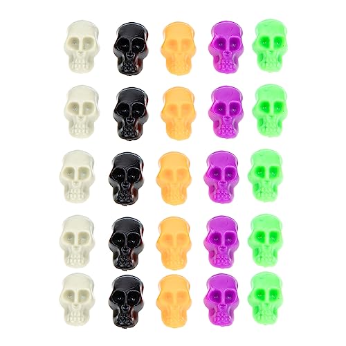 Cabilock Halloween- -Dekoration 100 Stück Totenköpfe Aus Kunststoff Dekorative -Ornamente Für Halloween Bastelbedarf Cabilock Halloween- -Dekoration 100 Stück Totenköpfe Aus Kunststoff Dekorative -Ornamente Für Halloween Bastelbedarf von Cabilock