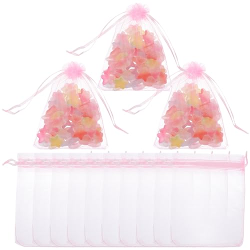 Cabilock Set Mit 100 Kleinen Schmuckbeuteln Aus Netzstoff Mit Kordelzug Für Süßigkeitenbeutel Für Hochzeitsfeiern Cabilock Set Mit 100 Kleinen Schmuckbeuteln Aus Netzstoff Mit Kordelzug Für Süßigkeitenbeutel Für Hochzeitsfeiern von Cabilock