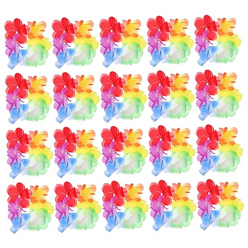 Cabilock 10Paare Hawaiianische Handdekoration Armband Leis für Luau Hochzeiten und Strandpartys Langlebig und Bequem für Erwachsene Cabilock 10Paare Hawaiianische Handdekoration Armband Leis für Luau Hochzeiten und Strandpartys Langlebig und Bequem für Erwachsene von Cabilock