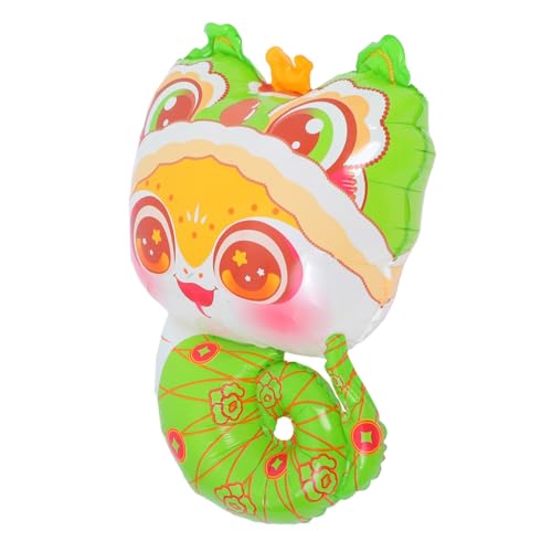 Cabilock 10pcs Grünes Jahr Des Schlangenballons Chinesische Neujahrsdekorationen Grüne Folie Schlangenballon Zodiac Tierballon Für Geburtstagsfeier Gefälligkeiten Vorräte Vorräte von Cabilock