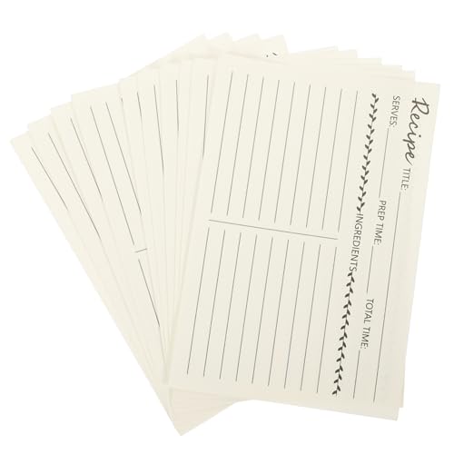 Cabilock 10stücke Rezeptkarten Kraftpapier Für Küche Praktische Notizkarten Für Hausgemachte Rezepte Und Kreative Für Zuhause Schule Und Cabilock 10stücke Rezeptkarten Kraftpapier Für Küche Praktische Notizkarten Für Hausgemachte Rezepte Und Kreative Für Zuhause Schule Und von Cabilock