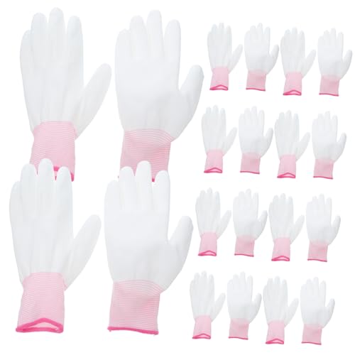 Cabilock 12 Stück Fingerhandschuhe mit Polyesterbeschichtung Elektriker bauhandschuhe Mechaniker Fahren Handschuhe für Strickmaschinen Handschuhe, die vor Stromschlägen geschützt sind Nylon Cabilock 12 Stück Fingerhandschuhe mit Polyesterbeschichtung Elektriker bauhandschuhe Mechaniker Fahren Handschuhe für Strickmaschinen Handschuhe, die vor Stromschlägen geschützt sind Nylon von Cabilock