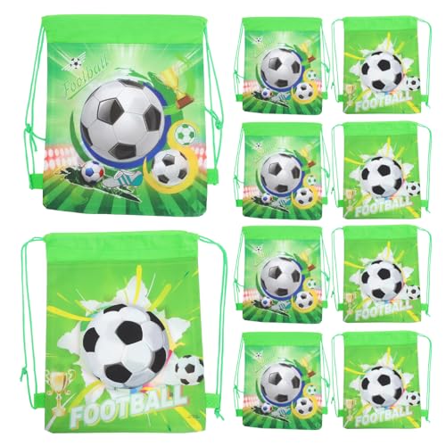 Cabilock 12 Stück Fußball Kordelzugtaschen aus Vliesstoff Geschenkbeutel für Fußballpartys Wiederverwendbare Turnbeutel für Kindergeburtstage und Verschiedene Anlässe Cabilock 12 Stück Fußball Kordelzugtaschen aus Vliesstoff Geschenkbeutel für Fußballpartys Wiederverwendbare Turnbeutel für Kindergeburtstage und Verschiedene Anlässe von Cabilock