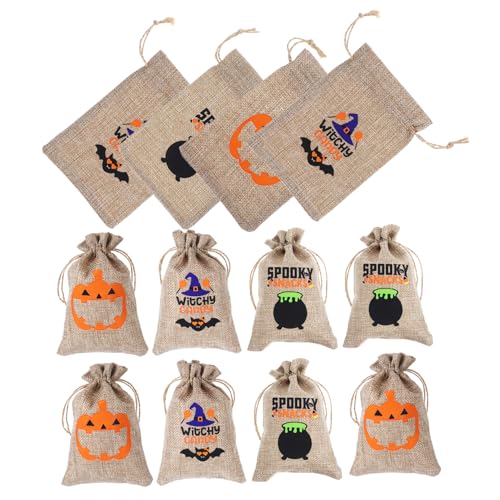 Cabilock 12 Stück Halloween Geschenktüten mit Kordelzug Robuste Taschen für Süßigkeiten und Leckereien Halloween Partys und Kindergeburtstage mit Lustigen Motiven Cabilock 12 Stück Halloween Geschenktüten mit Kordelzug Robuste Taschen für Süßigkeiten und Leckereien Halloween Partys und Kindergeburtstage mit Lustigen Motiven von Cabilock