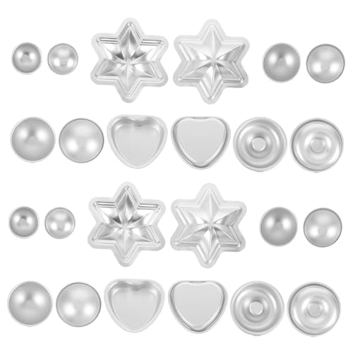 Cabilock 12 Stück Kuchenform Formen Für Die Eisherstellung Badeseife Schimmel Kerzenherstellung Von Formen Form Für Badekugeln Halbkugelpfanne Aus Aluminium Aluminiumlegierung Silber Cabilock 12 Stück Kuchenform Formen Für Die Eisherstellung Badeseife Schimmel Kerzenherstellung Von Formen Form Für Badekugeln Halbkugelpfanne Aus Aluminium Aluminiumlegierung Silber von Cabilock