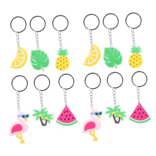 Cabilock 12 Stück Teiliges Hawaii Schlüsselanhänger Leichte Bunte Schlüsselanhänger Anhänger mit Tropischem Design Robuste Schlüsselring Deko für Sommerpartys und Geschenkideen Cabilock 12 Stück Teiliges Hawaii Schlüsselanhänger Leichte Bunte Schlüsselanhänger Anhänger mit Tropischem Design Robuste Schlüsselring Deko für Sommerpartys und Geschenkideen von Cabilock