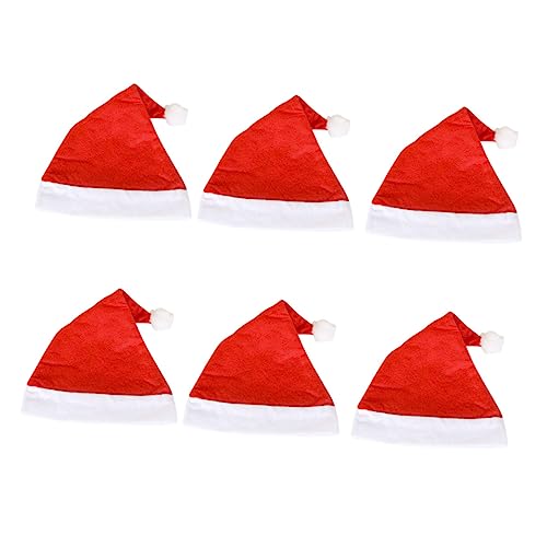 Cabilock 12 Stück Teiliges Weihnachtsmützen aus Vliesstoff Kindergrößen Erwachsenengrößen Niedliche Santa Kappen für Weihnachtsfeier Festliche Partydeko und Geschenkideen für Familie und Cabilock 12 Stück Teiliges Weihnachtsmützen aus Vliesstoff Kindergrößen Erwachsenengrößen Niedliche Santa Kappen für Weihnachtsfeier Festliche Partydeko und Geschenkideen für Familie und von Cabilock