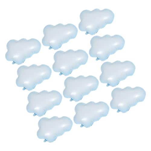 Cabilock 12 Stück Wolkenförmige Aluminiumfolie Ballons Aufblasbare Geburtstags und Hochzeitsdekorationen für Feste und Feiern Cabilock 12 Stück Wolkenförmige Aluminiumfolie Ballons Aufblasbare Geburtstags und Hochzeitsdekorationen für Feste und Feiern von Cabilock