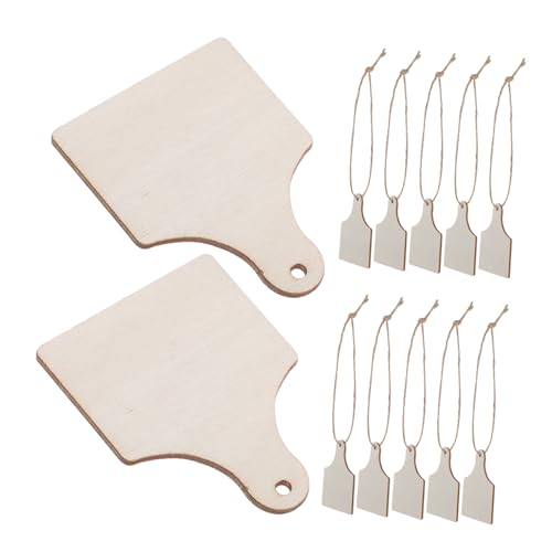 Cabilock 120 Sätze Unfinished Rectangle Wooden Tags mit Vorgebohrten Löchern Leichte Mini Holzschneidebretter als DIY Weihnachtsbaum Anhänger und Küchenbeschriftung Natürliche Holzpaddle Cabilock 120 Sätze Unfinished Rectangle Wooden Tags mit Vorgebohrten Löchern Leichte Mini Holzschneidebretter als DIY Weihnachtsbaum Anhänger und Küchenbeschriftung Natürliche Holzpaddle von Cabilock