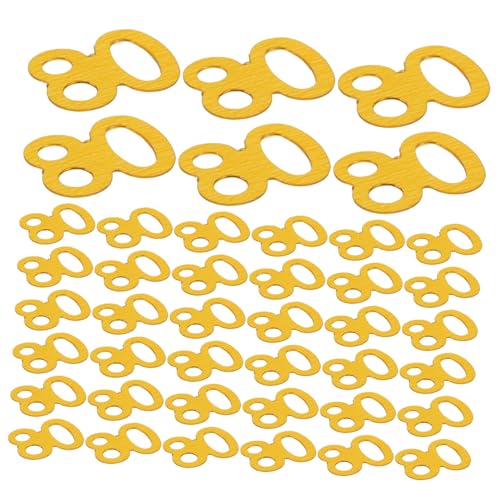 Cabilock 1200 Stück Teiliges Goldenes Zahlen-konfetti aus Hochwertigen Pailletten Tischdeko für Geburtstag und Jubiläum Wiederverwendbar Party Feierdekoration von Cabilock