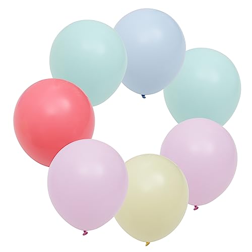 Cabilock 120St Geburtstagsballons Männer Zahlenballons Party leichte Luftballons Heliumtanks für Ballons Neon event hochzeitslaken Ballons Geburtstagsfeier Dekorative Luftballons Emulsion von Cabilock