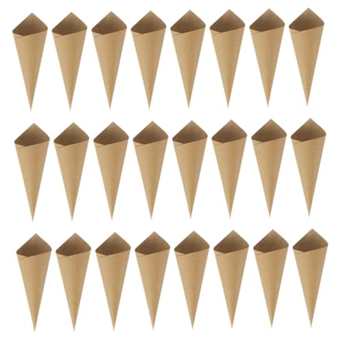 Cabilock 120Stücke Papierkegel für Hochzeitskonfetti Blütenblätterkegel aus Kraftpapier Geschenkverpackung für Partys für Süßigkeiten Pralinen und Blumenarrangements Cabilock 120Stücke Papierkegel für Hochzeitskonfetti Blütenblätterkegel aus Kraftpapier Geschenkverpackung für Partys für Süßigkeiten Pralinen und Blumenarrangements von Cabilock
