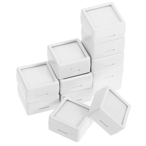 Cabilock 12Stücke Kleine Vitrine für Schmuck Transparente Aufbewahrungsbox mit Deckel Schmuckschatulle für Edelsteine Perlen und Münzen Platzsparend und Vielseitig Einsetzbar Cabilock 12Stücke Kleine Vitrine für Schmuck Transparente Aufbewahrungsbox mit Deckel Schmuckschatulle für Edelsteine Perlen und Münzen Platzsparend und Vielseitig Einsetzbar von Cabilock