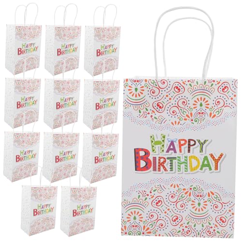 Cabilock 12st Geschenktasche Süßigkeitentüten Zum Geburtstag Party-geschenktüte Partygeschenktüten Süßigkeitenbehälter Geschenkbeutel Geburtstagstüten Festival-süßigkeitstüten Papier Cabilock 12st Geschenktasche Süßigkeitentüten Zum Geburtstag Party-geschenktüte Partygeschenktüten Süßigkeitenbehälter Geschenkbeutel Geburtstagstüten Festival-süßigkeitstüten Papier von Cabilock