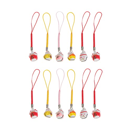 Cabilock 12st Hängende Ornamente Glücklich Schlüsselanhänger Mit Katzenglocke Katze Schlüsselanhänger Zubehör Für Katzengeburtstage Hängende Verzierung Partygeschenke Für Katzen Cabilock 12st Hängende Ornamente Glücklich Schlüsselanhänger Mit Katzenglocke Katze Schlüsselanhänger Zubehör Für Katzengeburtstage Hängende Verzierung Partygeschenke Für Katzen von Cabilock