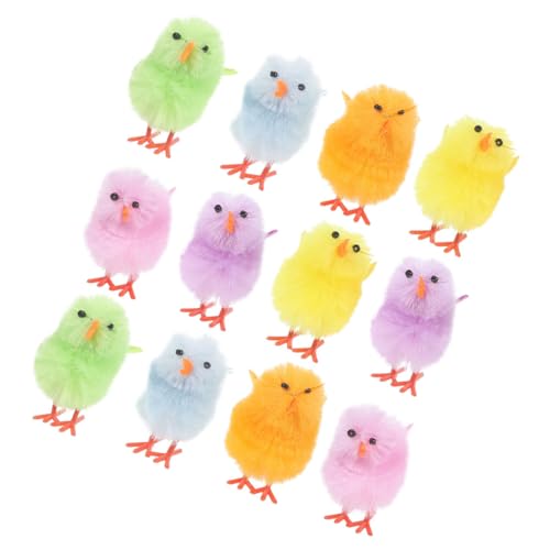 Cabilock Realistisches Plüschküken-Spielzeug Osterküken-Modell Flauschiges Küken Schmuck Für Osterparty- Cabilock Realistisches Plüschküken-Spielzeug Osterküken-Modell Flauschiges Küken Schmuck Für Osterparty- von Cabilock