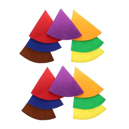 Cabilock 14 Stück Teiliges Filz Zwergenhüte Weiche Atmungsaktive Kegelhüte Farben Unisex Partyhüte für Halloween Geburtstagsfeiern Cosplay Bequeme Kopfbedeckung für Erwachsene Cabilock 14 Stück Teiliges Filz Zwergenhüte Weiche Atmungsaktive Kegelhüte Farben Unisex Partyhüte für Halloween Geburtstagsfeiern Cosplay Bequeme Kopfbedeckung für Erwachsene von Cabilock