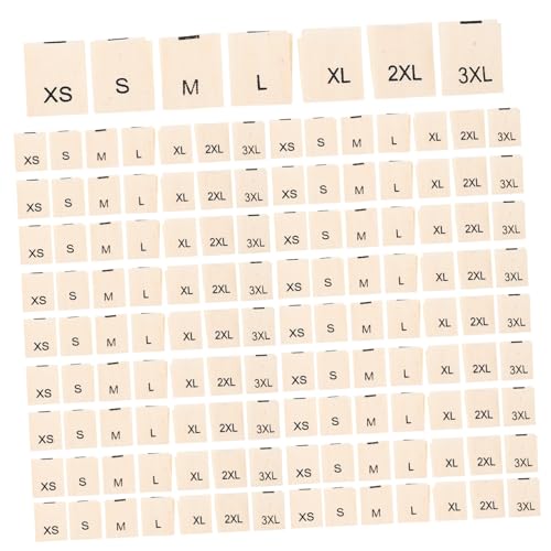 Cabilock 1400 Stück Baumwolle Kleidung Größenetiketten Weiche Gewebte Größenlabels Xs Beige Klare Stoffetiketten für Nähen und Bekleidungsmarkierung Vielseitige Größenstreifen für Cabilock 1400 Stück Baumwolle Kleidung Größenetiketten Weiche Gewebte Größenlabels Xs Beige Klare Stoffetiketten für Nähen und Bekleidungsmarkierung Vielseitige Größenstreifen für von Cabilock