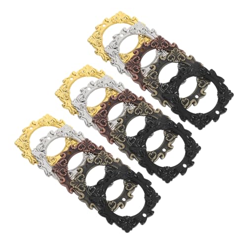 Cabilock 15 Stück Teiliges Europäisches Labelhalter aus Robuster Legierung Runde Dekorative Rahmen für Schränke und Namenskarten Vielseitig für Büro Zuhause und Aufbewahrung Cabilock 15 Stück Teiliges Europäisches Labelhalter aus Robuster Legierung Runde Dekorative Rahmen für Schränke und Namenskarten Vielseitig für Büro Zuhause und Aufbewahrung von Cabilock