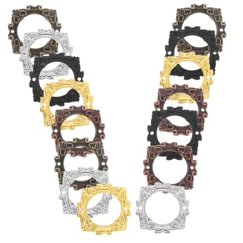 Cabilock 15 Stück Teiliges Runde Vintage Labelhalter für Schränke und Visitenkarten Europäischer Retro Look Vielseitige Beschriftungsrahmen für Büro und Zuhause Cabilock 15 Stück Teiliges Runde Vintage Labelhalter für Schränke und Visitenkarten Europäischer Retro Look Vielseitige Beschriftungsrahmen für Büro und Zuhause von Cabilock