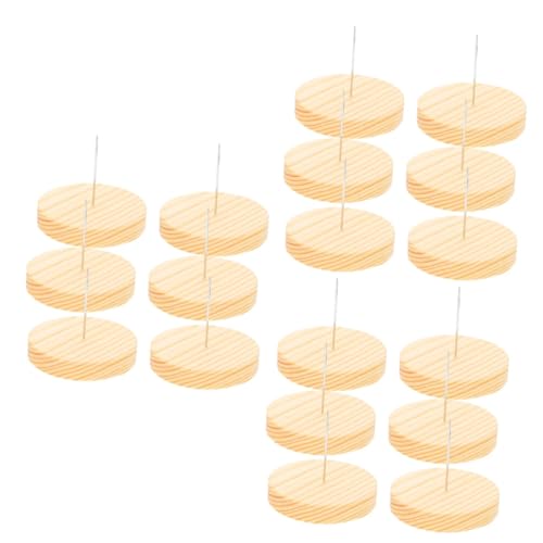 Cabilock 18 Sätze Holzbasis -Ornament Filzpuppen-Holzsockel Nadelfilz-Puppenständer Puppendisplay-Unterstützung Modellpuppen mit Ständer Aufbewahrungsständer für Häkelpuppen Metall Cabilock 18 Sätze Holzbasis -Ornament Filzpuppen-Holzsockel Nadelfilz-Puppenständer Puppendisplay-Unterstützung Modellpuppen mit Ständer Aufbewahrungsständer für Häkelpuppen Metall von Cabilock