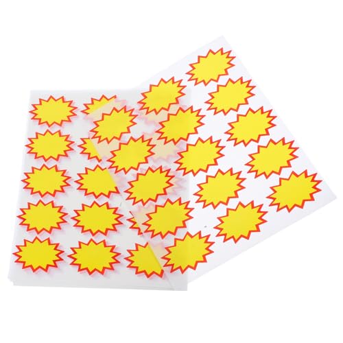 Cabilock 180 Stück Preisetiketten Klebeetiketten für Einzelhandel Auffällige Gelbe Preiszeichen für Supermärkte und Geschäfte für und Handschriftliche Preisaktualisierungen Cabilock 180 Stück Preisetiketten Klebeetiketten für Einzelhandel Auffällige Gelbe Preiszeichen für Supermärkte und Geschäfte für und Handschriftliche Preisaktualisierungen von Cabilock