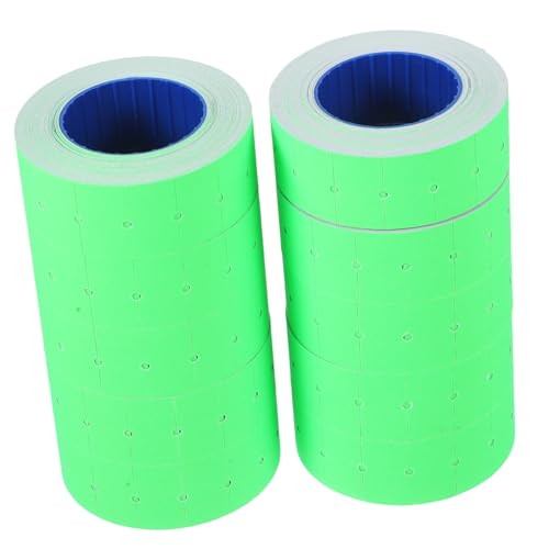 Cabilock 1Rolle Preisaufkleber Blanko Etiketten Aufkleber Selbstklebende Preisschilder Für Etikettierpistolen Für Einzelhandel Büro Supermärkte Grüne Farbe Cabilock 1Rolle Preisaufkleber Blanko Etiketten Aufkleber Selbstklebende Preisschilder Für Etikettierpistolen Für Einzelhandel Büro Supermärkte Grüne Farbe von Cabilock