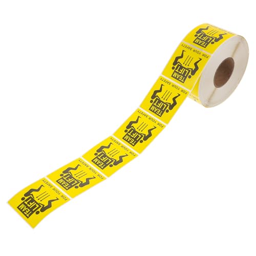 Cabilock 1Rolle Team Lift Versandetikett Schwerer Aufkleber Etiketten Rolle Stark Klebende Rückseite Für Transport Sicheres Von Schweren Paketen Für Lagerzwecke Cabilock 1Rolle Team Lift Versandetikett Schwerer Aufkleber Etiketten Rolle Stark Klebende Rückseite Für Transport Sicheres Von Schweren Paketen Für Lagerzwecke von Cabilock