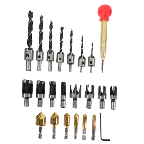 Cabilock 1Satz Holzbearbeitung Teiliges Senkerbohrer Für Holz Präzise Bohrungen Langlebige Für Heimwerker Vielseitig Einsetzbar Renovierung Cabilock 1Satz Holzbearbeitung Teiliges Senkerbohrer Für Holz Präzise Bohrungen Langlebige Für Heimwerker Vielseitig Einsetzbar Renovierung von Cabilock