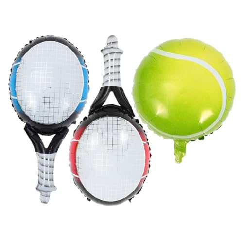 Cabilock 1Satz Tennis Geburtstagsparty Zubehör Set Pack Aluminiumballons und Design Langlebig und Sportfeiern Geburtstagsdeko und Themenpartys Cabilock 1Satz Tennis Geburtstagsparty Zubehör Set Pack Aluminiumballons und Design Langlebig und Sportfeiern Geburtstagsdeko und Themenpartys von Cabilock
