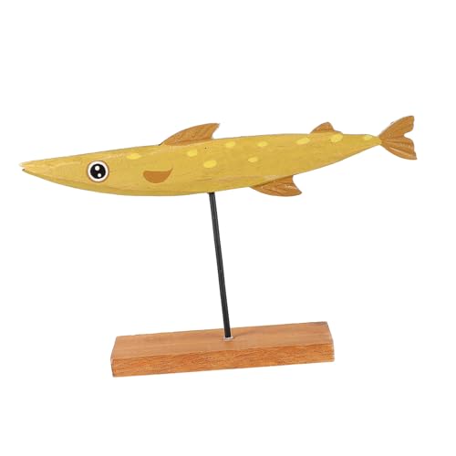 Cabilock 1Stk Fischverzierung nautisches Strandschild für Untersetzer Strandhaus Krabbe Party Wohnzimmer Dekoration Living Room Decoration Desktop-Ornament Dekoration aus Holz Yellow Cabilock 1Stk Fischverzierung nautisches Strandschild für Untersetzer Strandhaus Krabbe Party Wohnzimmer Dekoration Living Room Decoration Desktop-Ornament Dekoration aus Holz Yellow von Cabilock
