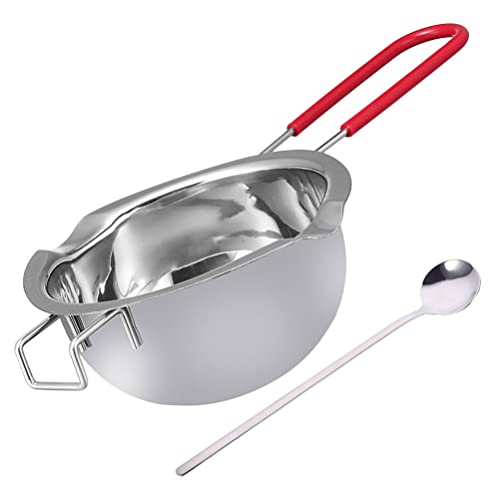 Cabilock 1satz Schmelzschale Aus Edelstahl Griff Melztopf Für Butter Kerzenwachs Praktische Schmelzschüssel Für Wasserbad Und Fondue Teiliges Mit Rührlöffel Zufällige Farben Cabilock 1satz Schmelzschale Aus Edelstahl Griff Melztopf Für Butter Kerzenwachs Praktische Schmelzschüssel Für Wasserbad Und Fondue Teiliges Mit Rührlöffel Zufällige Farben von Cabilock