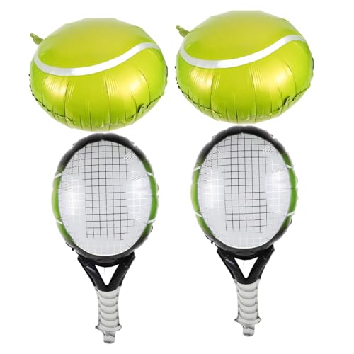 Cabilock 1satz Tennisballon Sport-motto-geburtstagsfeiern Tiefgrüne Tennisballons Mit Schläger-design Dekoration Für Events Und Feiern Cabilock 1satz Tennisballon Sport-motto-geburtstagsfeiern Tiefgrüne Tennisballons Mit Schläger-design Dekoration Für Events Und Feiern von Cabilock