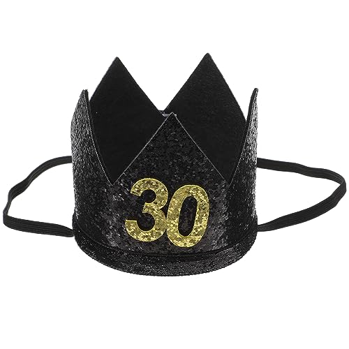 Cabilock Kronenhut Zum 30. Geburtstag Partyhut Eleganter und Dekorativer Hut Cabilock Kronenhut Zum 30. Geburtstag Partyhut Eleganter und Dekorativer Hut von Cabilock