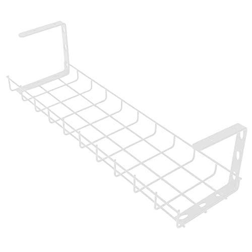 Cabilock 1stk Lagerregal Schreibtischablage Kabelbrett Schreibtischkorb Aus Draht Kabelmanagement-Rack Für Den Schreibtisch Metallkabel Weiß Eisen Büro Container Cabilock 1stk Lagerregal Schreibtischablage Kabelbrett Schreibtischkorb Aus Draht Kabelmanagement-Rack Für Den Schreibtisch Metallkabel Weiß Eisen Büro Container von Cabilock