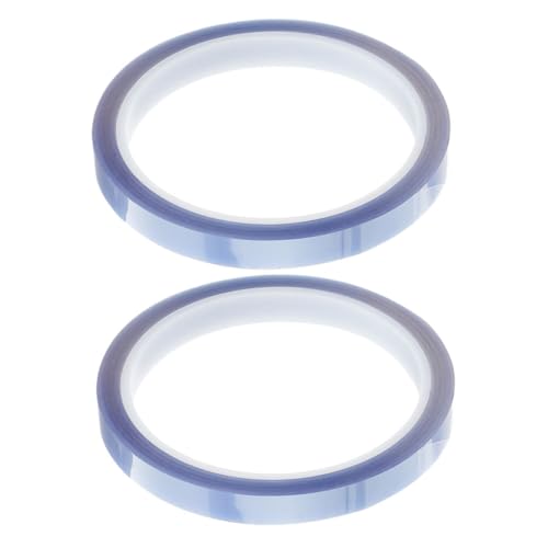 Cabilock 2 Rollen Hitzebeständiges Wärmeband Silikonbeschichtetes Transfer Tape für Sublimation Elektrisch Isolierendes Hochtemperatur Klebeband ohne Rückstände Vielseitig für Elektronik Cabilock 2 Rollen Hitzebeständiges Wärmeband Silikonbeschichtetes Transfer Tape für Sublimation Elektrisch Isolierendes Hochtemperatur Klebeband ohne Rückstände Vielseitig für Elektronik von Cabilock
