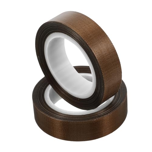 Cabilock 2 Rollen Hochtemperatur Klebeband Ptfe Vakuumiergerät Tape für Isolierung und Hitzeschutz für Industrielle Anwendungen und Elektrische von Cabilock