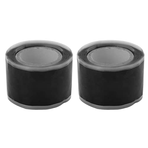 Cabilock 2 Rollen Wasserdichtes Silikonband Verdrahtung doppelseitiges klebeband strapazierfähig Fensterdichtungsband Beständig selbstklebendes Elektroband Isolierband Silikon Schwarz Cabilock 2 Rollen Wasserdichtes Silikonband Verdrahtung doppelseitiges klebeband strapazierfähig Fensterdichtungsband Beständig selbstklebendes Elektroband Isolierband Silikon Schwarz von Cabilock