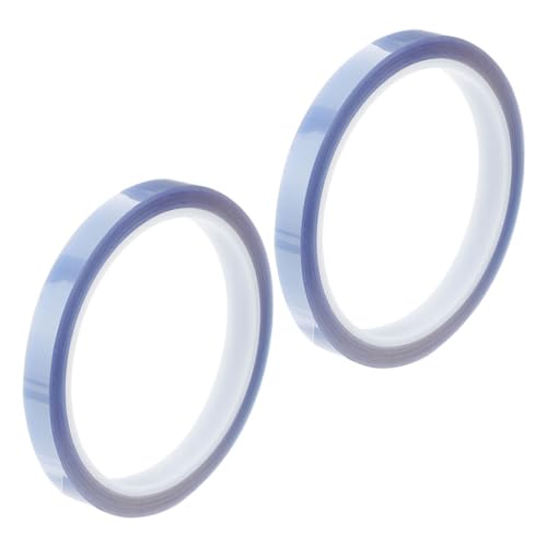 Cabilock 2 Rollen hitzebeständiges Klebeband Wärmeübertragungsband Trans-Tape doppelseitiges klebeband strapazierfähig klebrig Sublimationswärmeband Transferband für Vinyl das Haustier Blau Cabilock 2 Rollen hitzebeständiges Klebeband Wärmeübertragungsband Trans-Tape doppelseitiges klebeband strapazierfähig klebrig Sublimationswärmeband Transferband für Vinyl das Haustier Blau von Cabilock