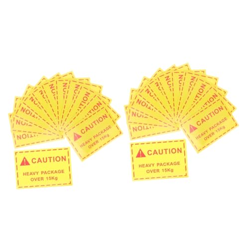 Cabilock 2 Sätze Logistikwarnetikett Du Stichworte Umzugsetiketten Für Kartons Kleberaufkleber Schwer Weg Selbstklebende Etiketten Verpackungsaufkleber Yellow 100 Stück * 2 Cabilock 2 Sätze Logistikwarnetikett Du Stichworte Umzugsetiketten Für Kartons Kleberaufkleber Schwer Weg Selbstklebende Etiketten Verpackungsaufkleber Yellow 100 Stück * 2 von Cabilock