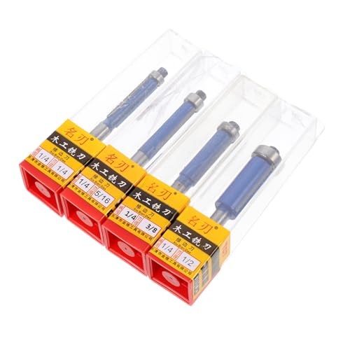 Cabilock 2 Sätze Teiliges Flöten Fräser Gerade Fräser Für Holzarbeiten Doppelschneider Cnc Fräswerkzeug Kickback Design Hochpräzise Abriebfest Für Dado Gerade Schnitte 4 Stück * 2 Cabilock 2 Sätze Teiliges Flöten Fräser Gerade Fräser Für Holzarbeiten Doppelschneider Cnc Fräswerkzeug Kickback Design Hochpräzise Abriebfest Für Dado Gerade Schnitte 4 Stück * 2 von Cabilock