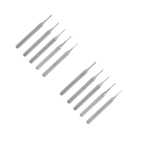 Cabilock 2 Sätze Teiliges Hartmetall Schaftfräser Präzise Fräswerkzeuge Für Cnc Bearbeitung Bis Hochwertige Fräs Gravurbits Aus Wolframstahl Für Pcb Anwendungen 5 Stück * 2 Cabilock 2 Sätze Teiliges Hartmetall Schaftfräser Präzise Fräswerkzeuge Für Cnc Bearbeitung Bis Hochwertige Fräs Gravurbits Aus Wolframstahl Für Pcb Anwendungen 5 Stück * 2 von Cabilock