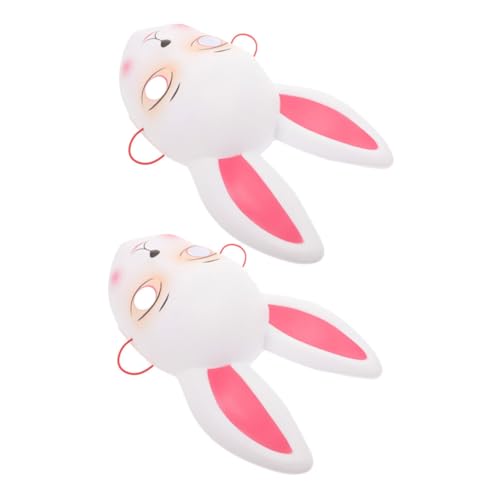 Cabilock 2 Stk. Teiliges Hasenmasken Langohren Kaninchen Maske Atmungsaktiv Sicher Für Ostern Karneval Bühne Cosplay Party Zubehör Cabilock 2 Stk. Teiliges Hasenmasken Langohren Kaninchen Maske Atmungsaktiv Sicher Für Ostern Karneval Bühne Cosplay Party Zubehör von Cabilock