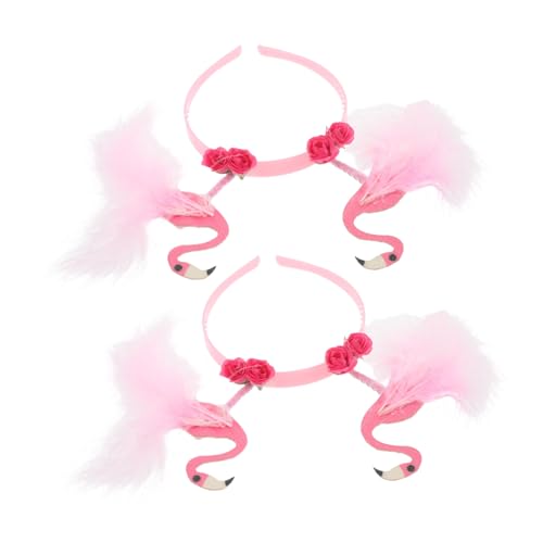 Cabilock 2 Stück Flamingo-Stirnband Cosplay Flamingo Hair Band Hawaiischer Partyhut Cartoonstirnband Karneval Flamingo Hair Band Flamingo -Haarzubehör Hawaii-Kostümzubehör Plastik Rosa Cabilock 2 Stück Flamingo-Stirnband Cosplay Flamingo Hair Band Hawaiischer Partyhut Cartoonstirnband Karneval Flamingo Hair Band Flamingo -Haarzubehör Hawaii-Kostümzubehör Plastik Rosa von Cabilock