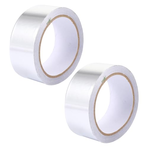 Cabilock 2 Stück Hitzebeständiges Aluminium Klebeband Dickes Selbstklebendes Isolierband mit Haftung Wärmeisolierend Verschleißfest und Langlebig für Abdichtung und Reparatur Cabilock 2 Stück Hitzebeständiges Aluminium Klebeband Dickes Selbstklebendes Isolierband mit Haftung Wärmeisolierend Verschleißfest und Langlebig für Abdichtung und Reparatur von Cabilock